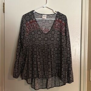Knox Rose blouse, sz M